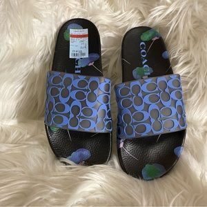 Coach Pool Slide Sandals